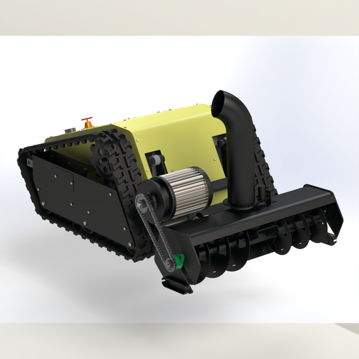 Smart Robotic Snow Blower – Remote Control