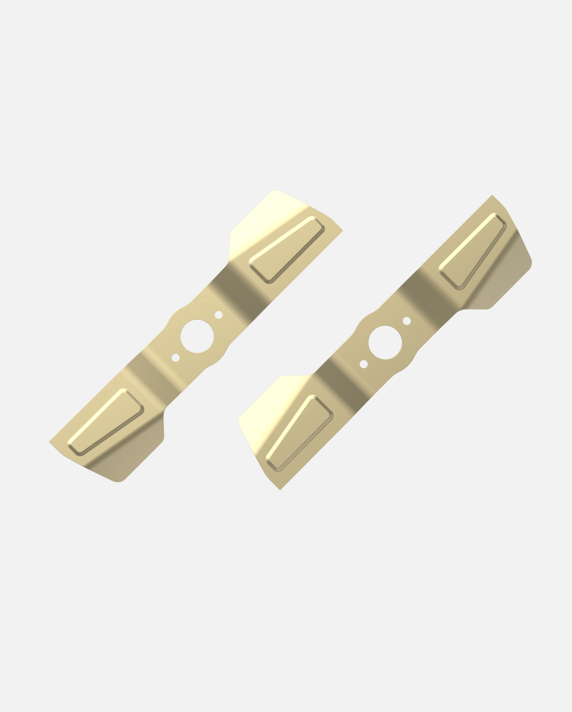 Yarbo Straight Blades & Bolts – 2-Piece Extra Set (Promotional Gift)