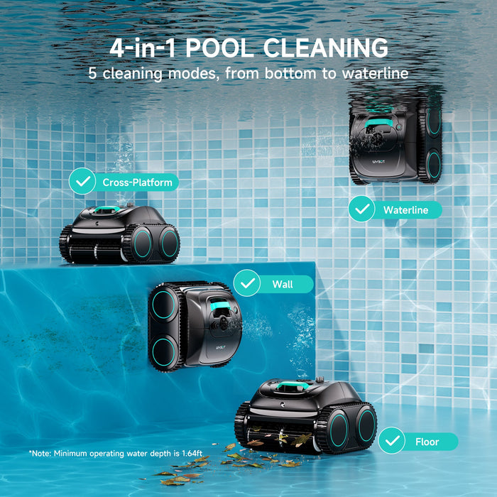 WYBOT Full Pool Solution Bundle-C1 & F1