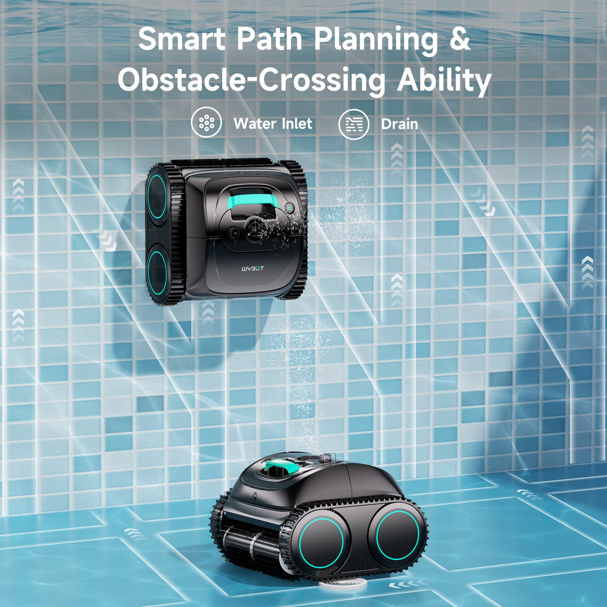WYBOT C1 + F1 Complete Pool Care Bundle