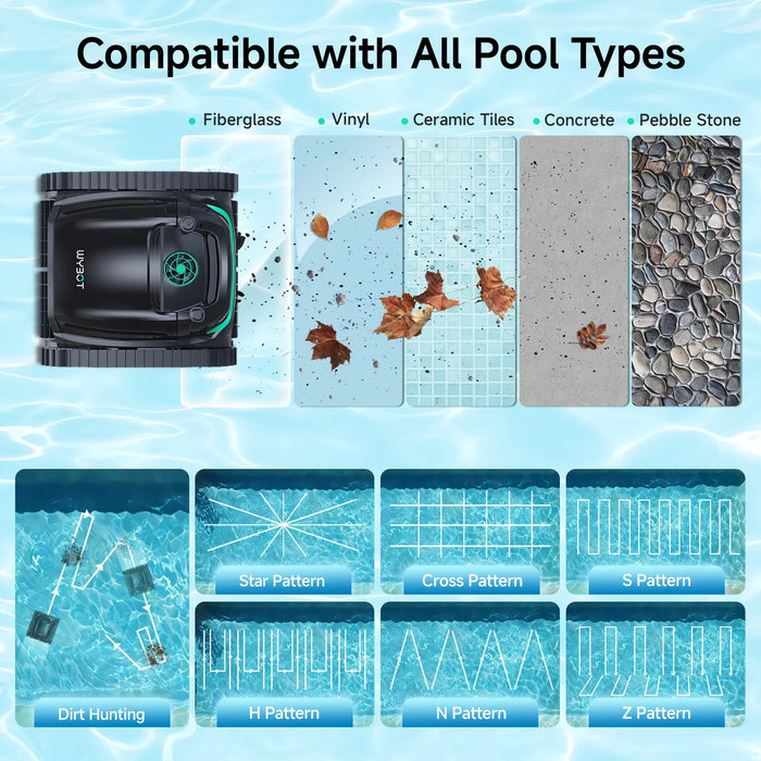 WYBOT M2 Vision Tech Cordless Robotic Pool Cleaner