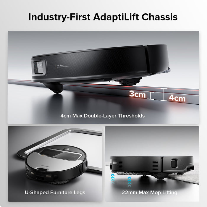 Roborock Saros Z70 Robot Vacuum with OmniGrip Mechanical Arm