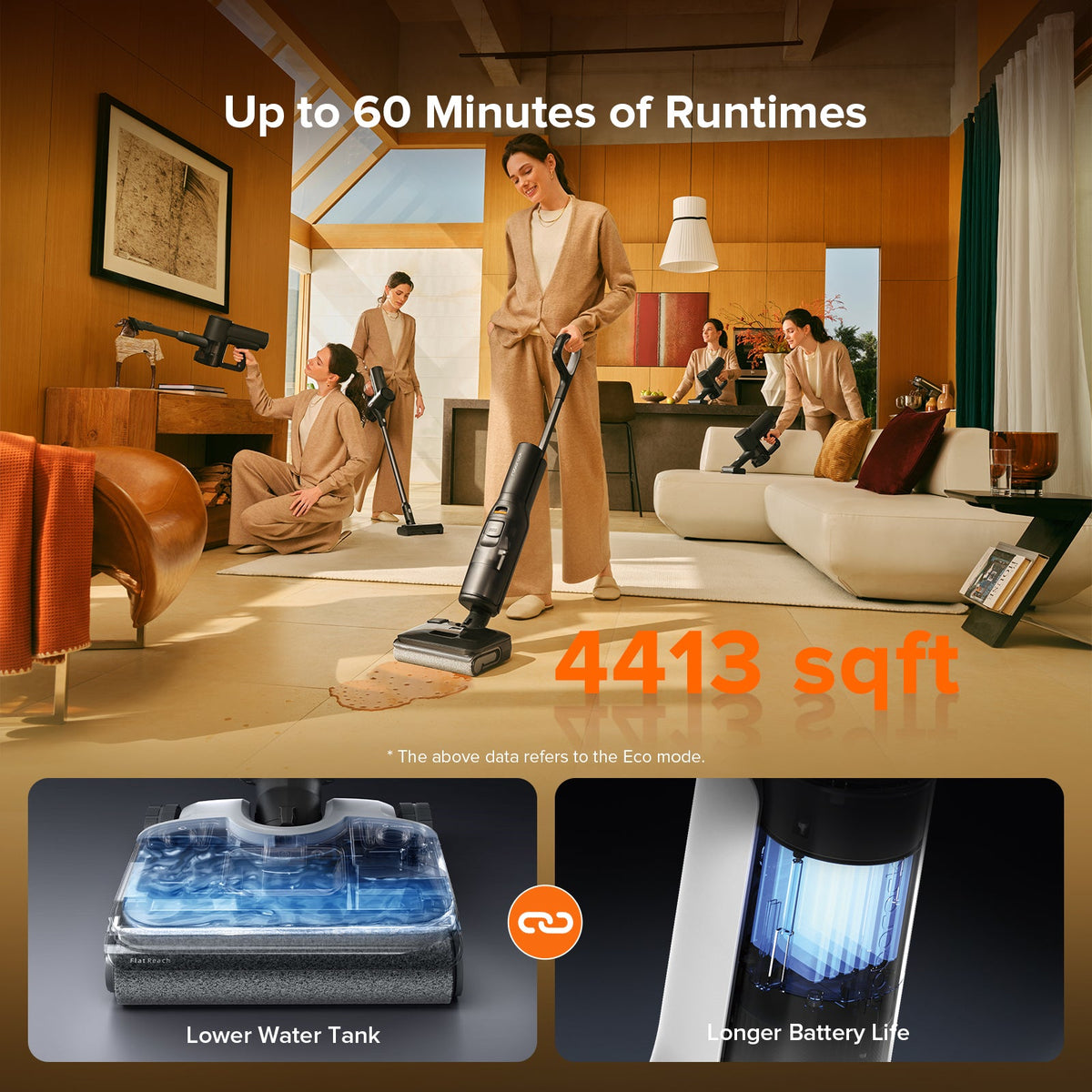 Roborock F25 Combo & F25 ACE Combo Wet and Dry Vacuum Cleaner