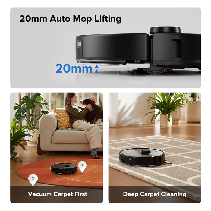 Roborock S8 Max Ultra Robot Vacuum and Mop with 8-in-1 RockDock Ultra
