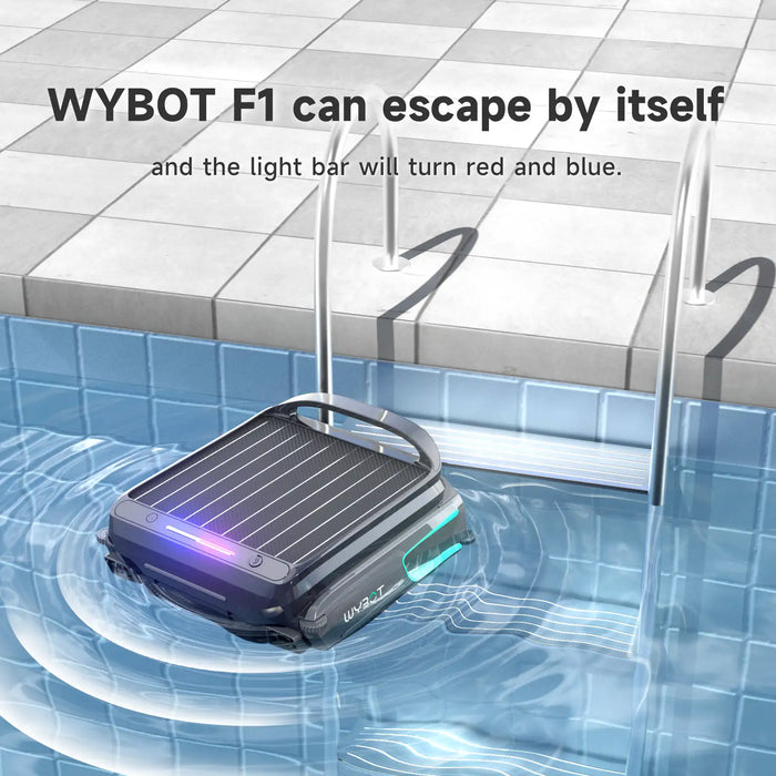 WYBOT F1 Solar-Powered Robotic Pool Skimmer