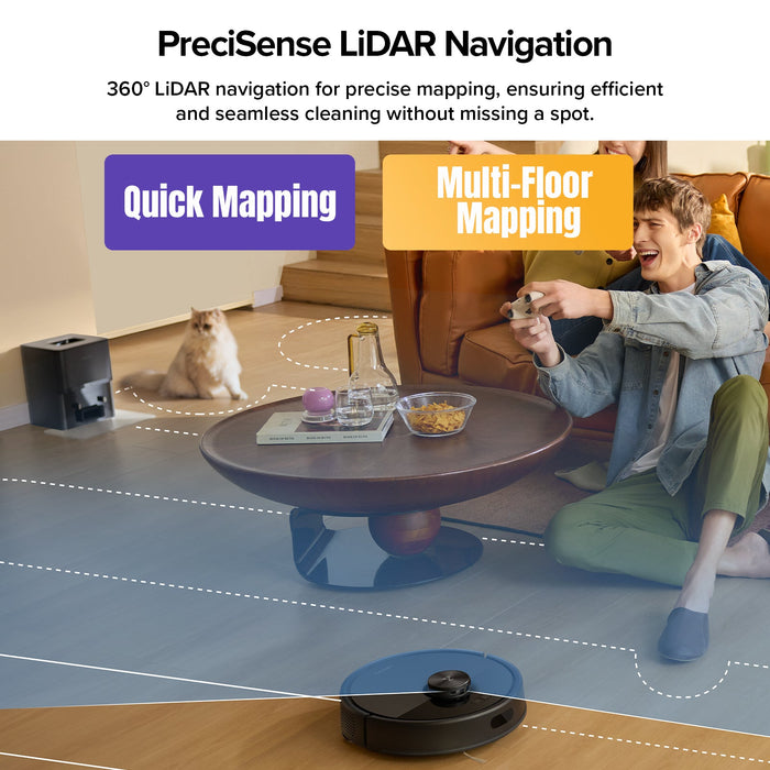 Roborock Q7 M5+ Robot Vacuum and Mop with Auto-Empty Dock