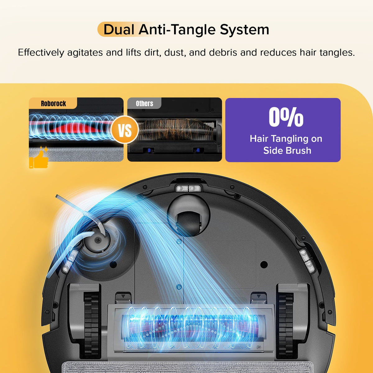 Roborock Q7 M5 robot vacuum and mop, detail view