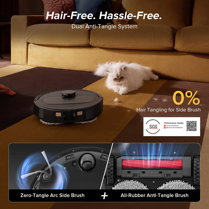 Roborock QV 35A Robot Vacuum with Multifunctional Dock
