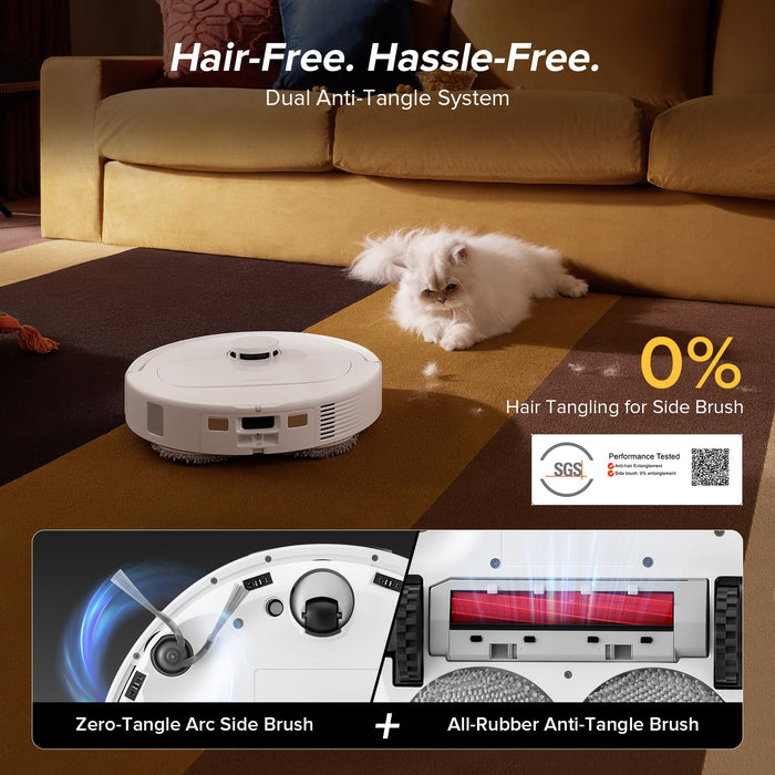 Roborock QV 35A Robot Vacuum with Multifunctional Dock