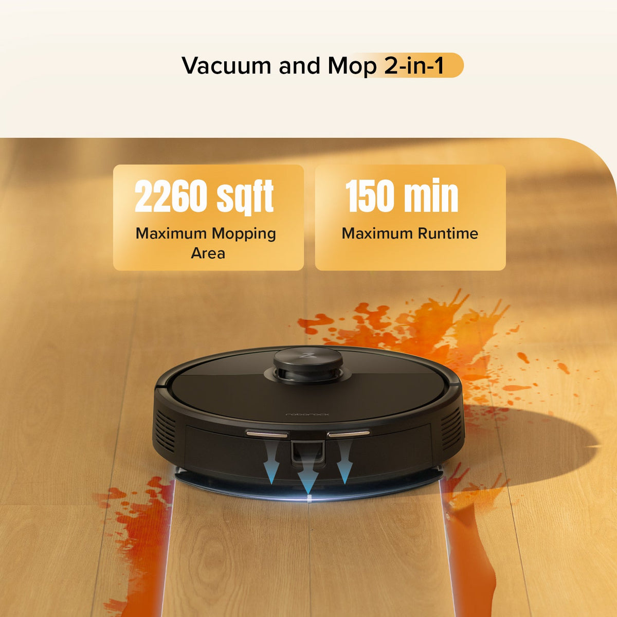 Roborock Q7 M5 Robot Vacuum and Mop with 10,000 Pa Power Suction (Upgraded from Q7 Max)