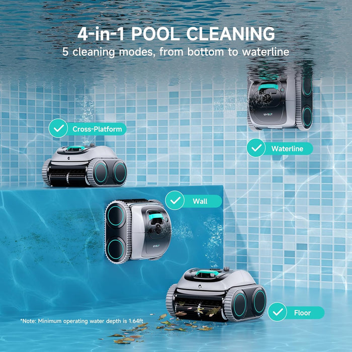 WYBOT C1 Cordless Robotic Pool Cleaner