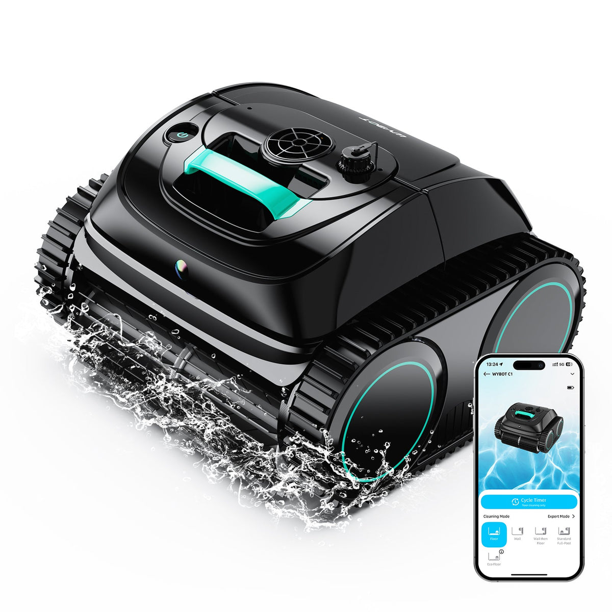 WYBOT C1 + F1 Complete Pool Care Bundle