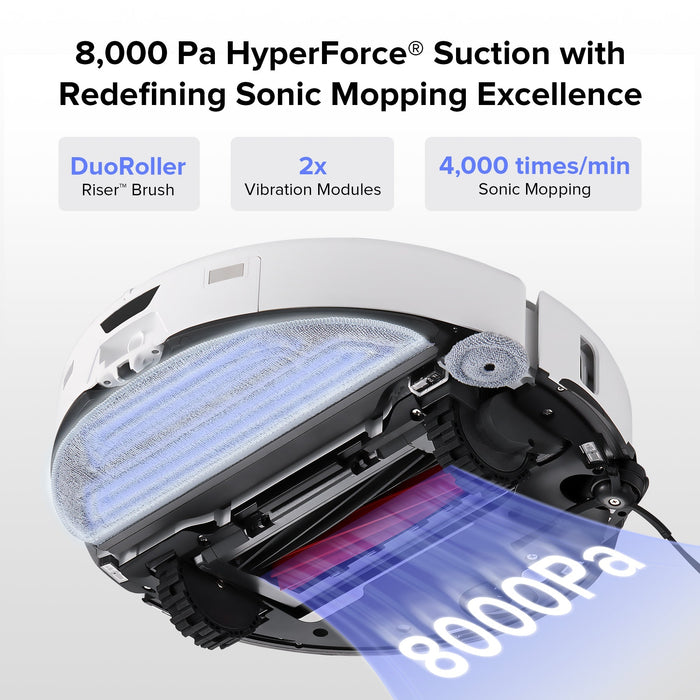 Roborock S8 Max Ultra Robot Vacuum and Mop with Refill & Drainage System