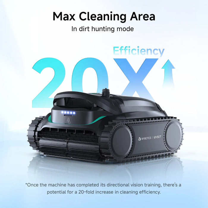 WYBOT M2 Vision Tech Cordless Robotic Pool Cleaner