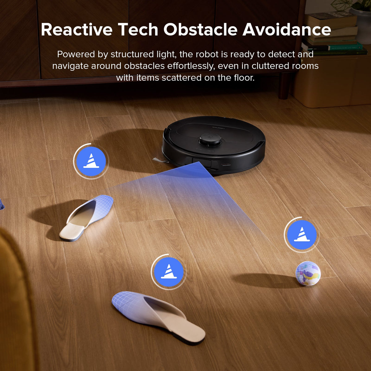 Roborock QV 35S Robot Vacuum with Multifunctional Dock