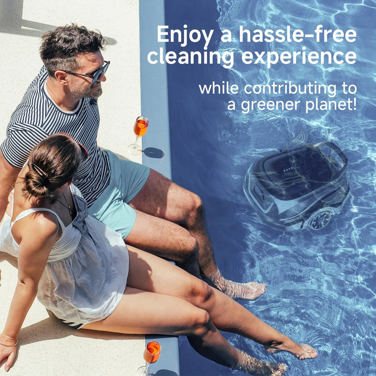 WYBOT A1 + F1 Complete Pool Care Bundle