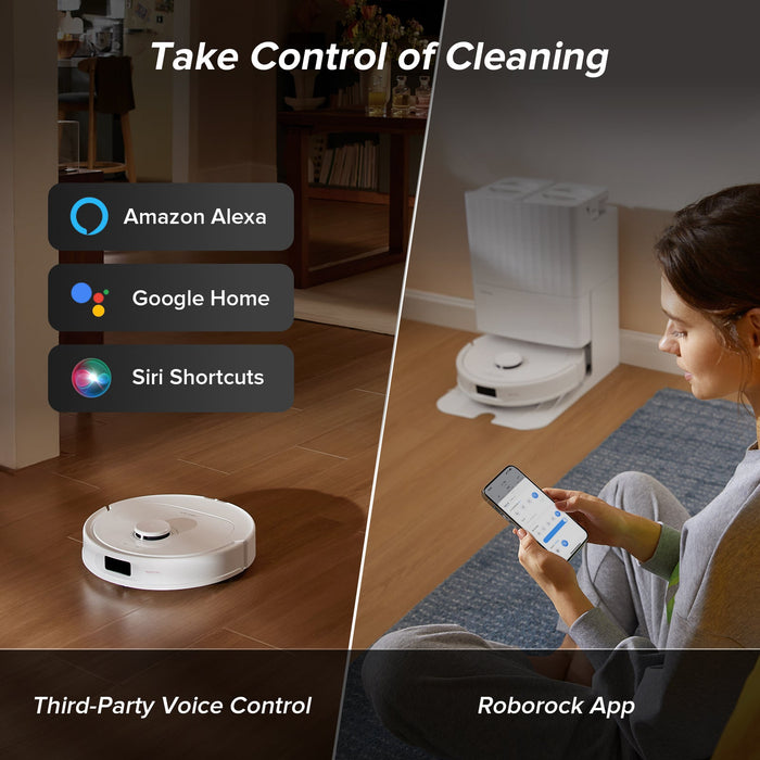 Roborock QV 35A Robot Vacuum with Multifunctional Dock