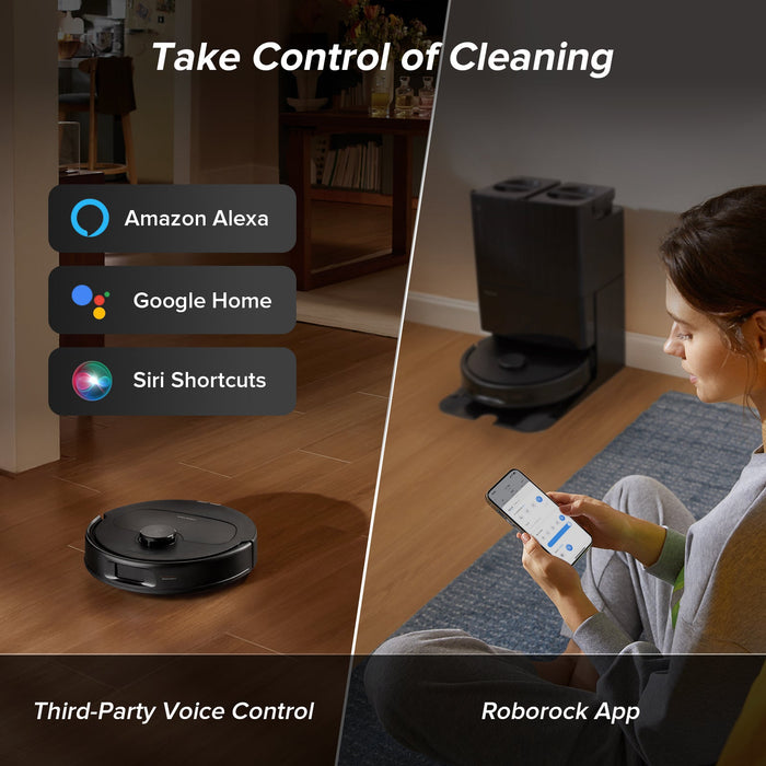 Roborock QV 35A Robot Vacuum with Multifunctional Dock