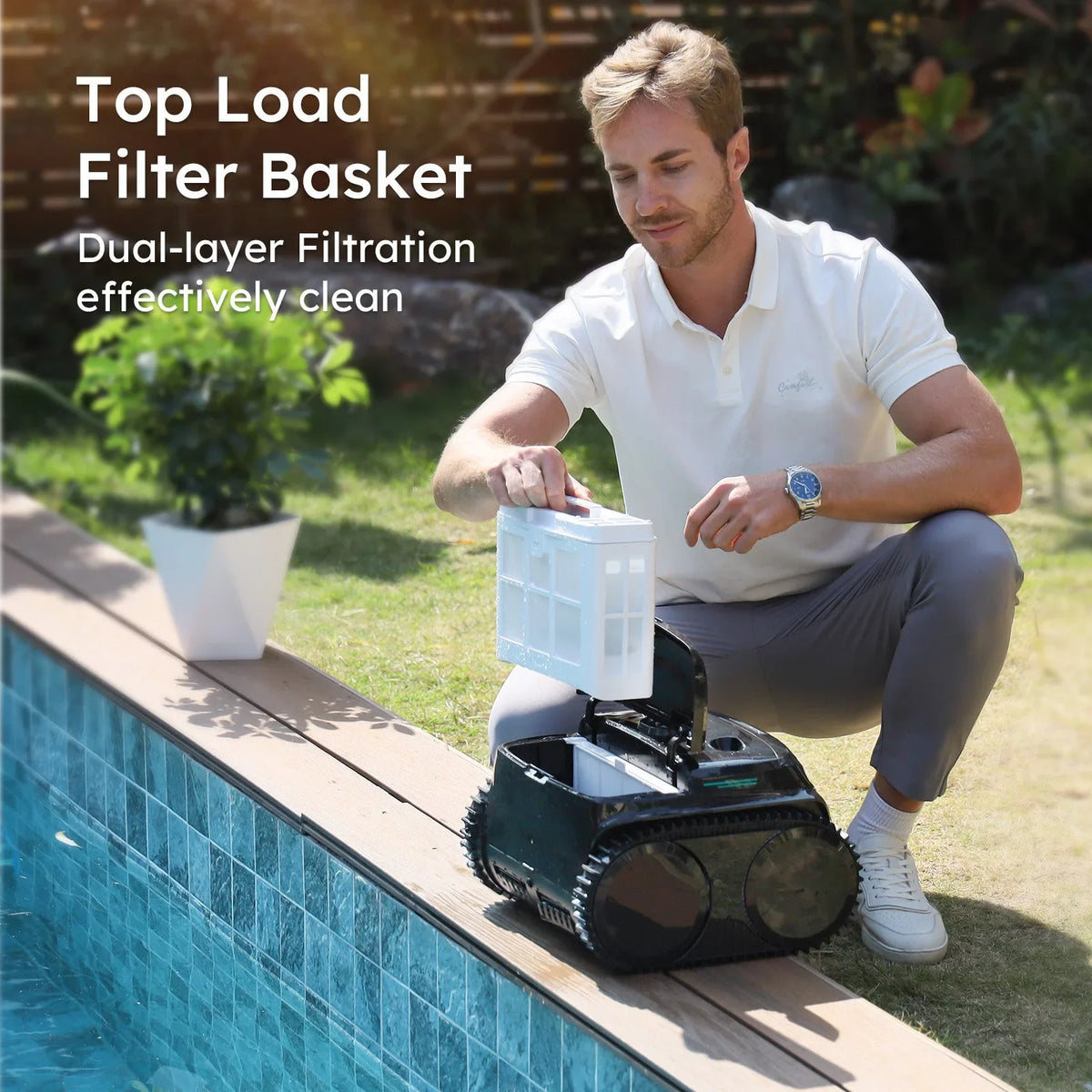 WYBOT C2 Vision + F1 Complete Pool Care Bundle