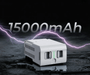 Unitree Go2 15,000 mAh long-range battery capacity graphic