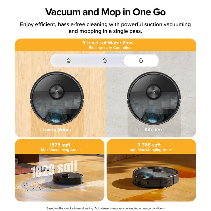 Roborock Q7 M5+ Robot Vacuum and Mop with Auto-Empty Dock