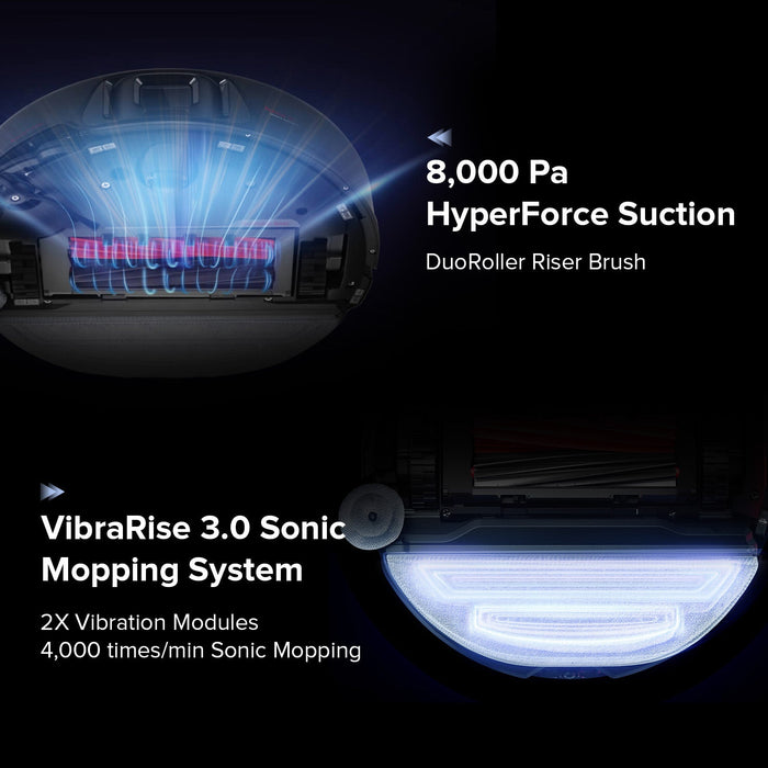 Roborock S8 Max Ultra Robot Vacuum and Mop with 8-in-1 RockDock Ultra