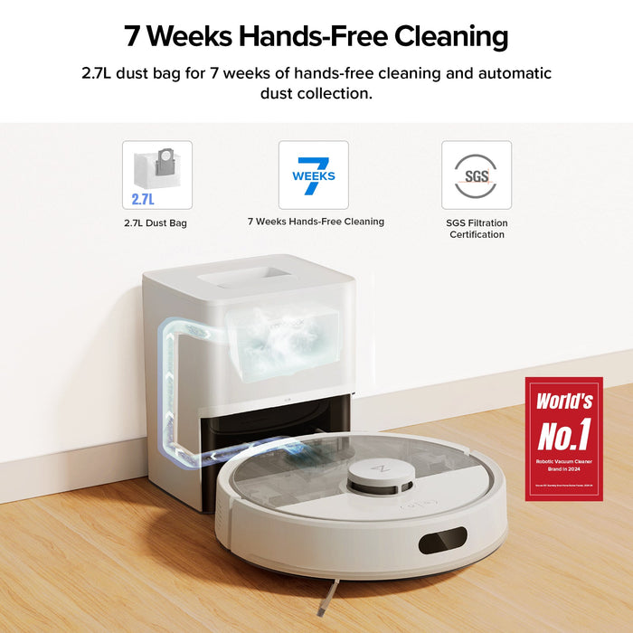 Roborock Q7 M5+ Robot Vacuum and Mop with Auto-Empty Dock