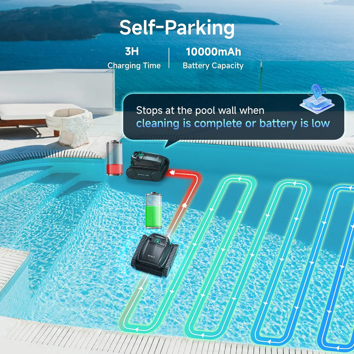 WYBOT M2 Vision Tech Cordless Robotic Pool Cleaner