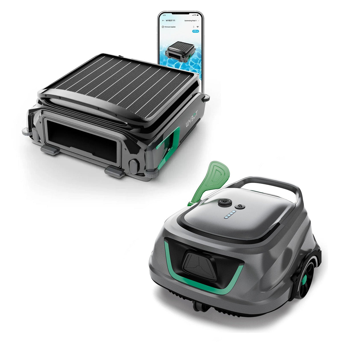 WYBOT A1 + F1 Complete Pool Care Bundle