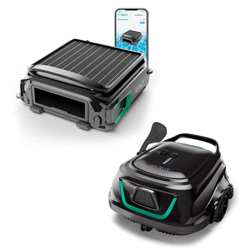 WYBOT A1 cordless pool cleaner and F1 pool skimmer bundle