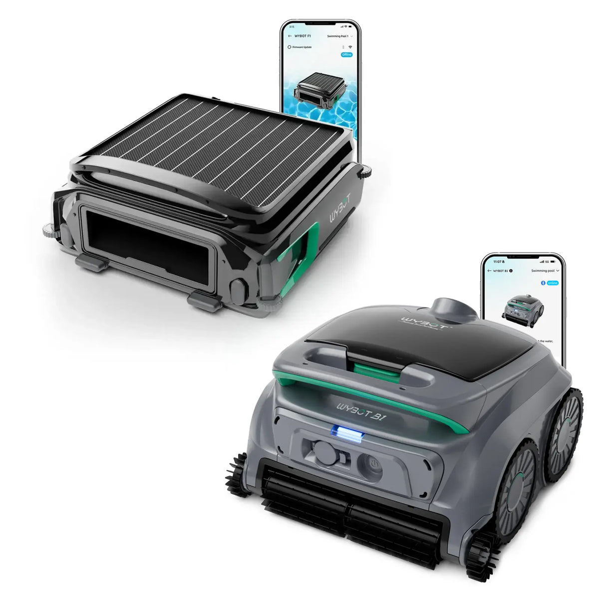 WYBOT B1 + F1 Complete Pool Care Bundle