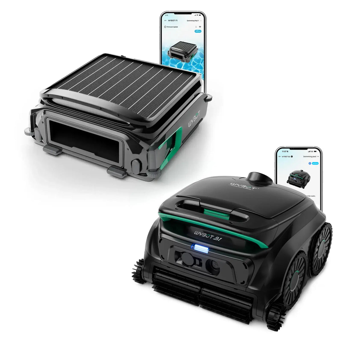 WYBOT B1 + F1 Complete Pool Care Bundle