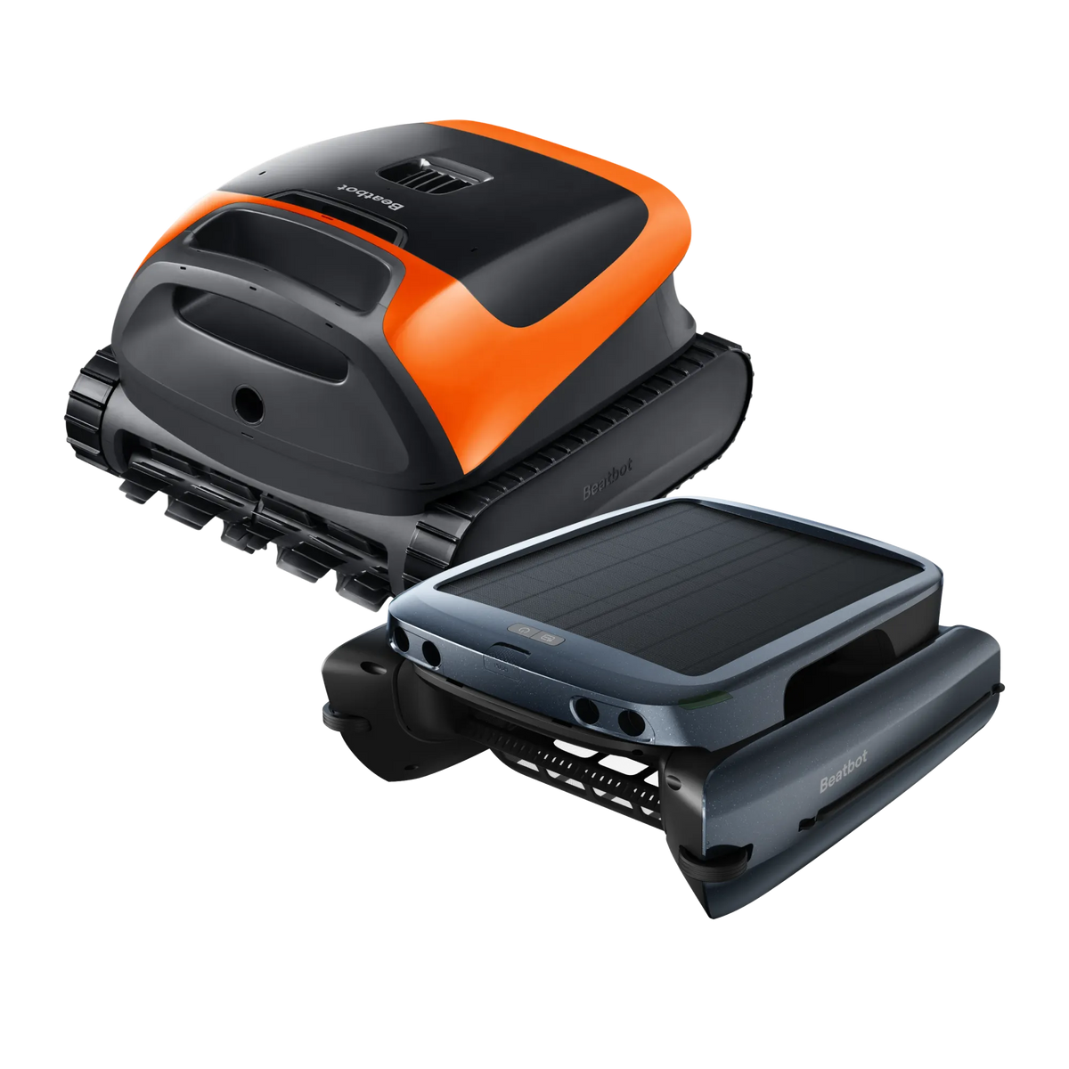 Beatbot Sora 30 pool cleaner and iSkim skimmer bundle, alternate view