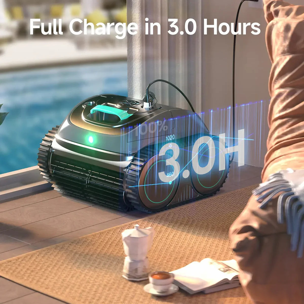 WYBOT C1 + F1 Complete Pool Care Bundle