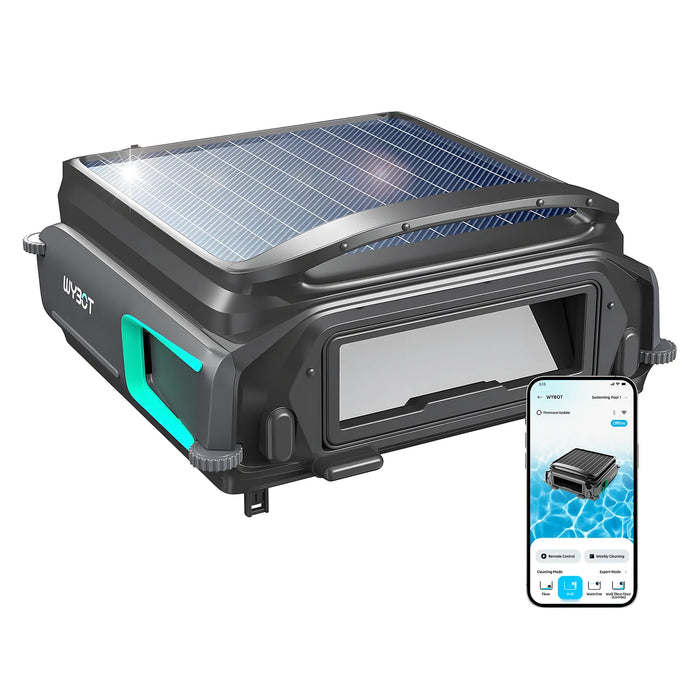 WYBOT F1 Solar-Powered Robotic Pool Skimmer