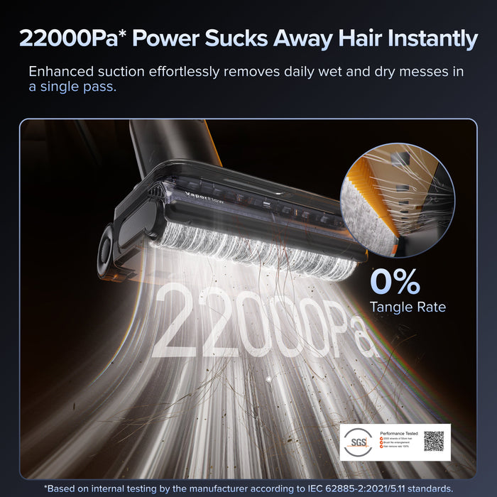 Roborock F25 Ultra Wet & Dry Vacuum with Steam and Hot Water Cleaning