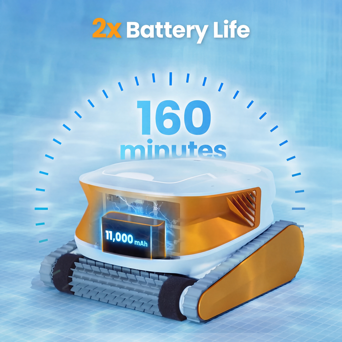 Chasing Hydro 3 cordless robotic pool cleaner
