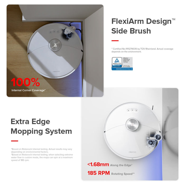 Roborock S8 MaxV Ultra Robot Vacuum and Mop with Refill & Drainage System