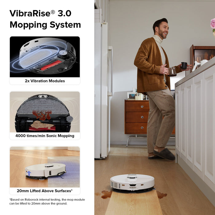 Roborock S8 MaxV Ultra Robot Vacuum and Mop with Refill & Drainage System