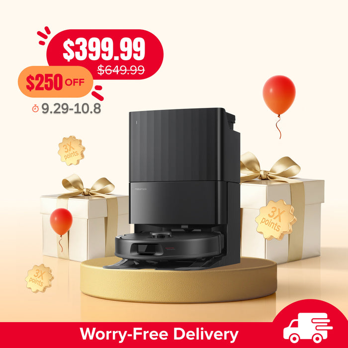 Roborock QV 35A Robot Vacuum with Multifunctional Dock