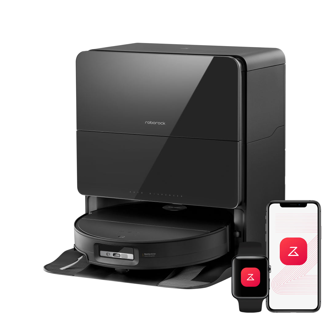 Roborock Saros 10 robot vacuum with dual anti-tangle system