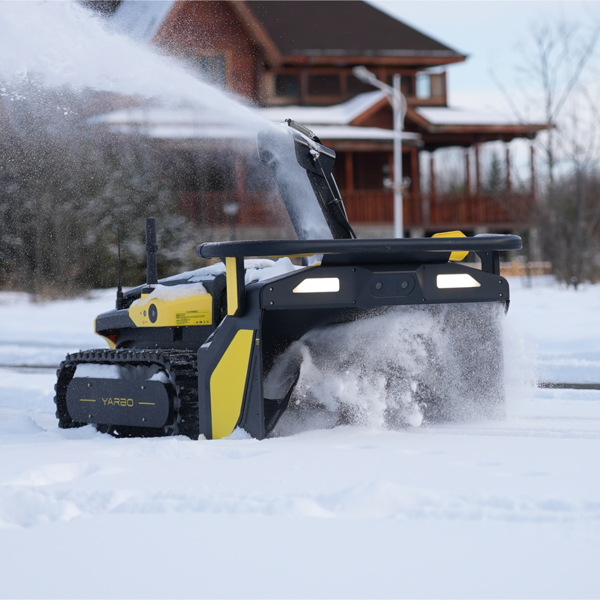 Yarbo Snow Blower attachment, earlier Y-Series module reference