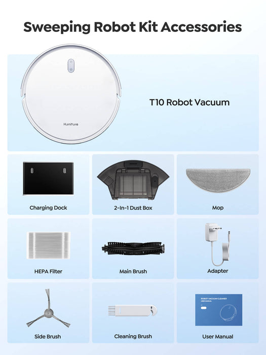 Honiture T10 Robotic Vacuum