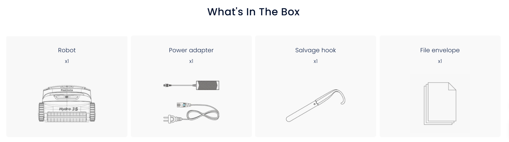 Hydro 3S Cordless Robotic Pool Cleaner