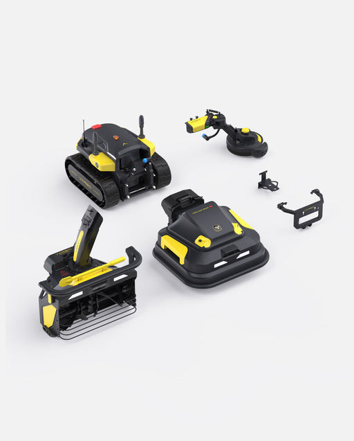 Yarbo Lawn Mower Pro + Snow Blower + Trimmer