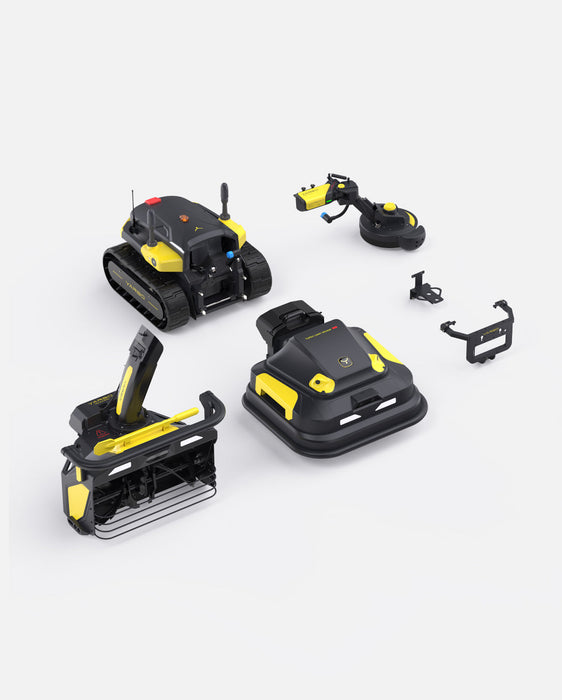 Yarbo Lawn Mower Pro + Snow Blower + Trimmer