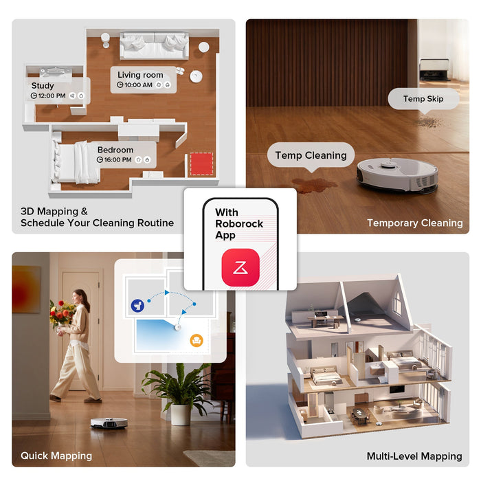 Roborock S8 Max Ultra Robot Vacuum and Mop with Refill & Drainage System