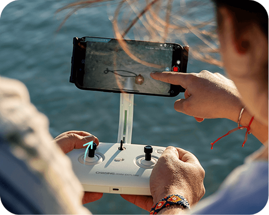 CHASING DORY Explore Bluetooth controller and phone control