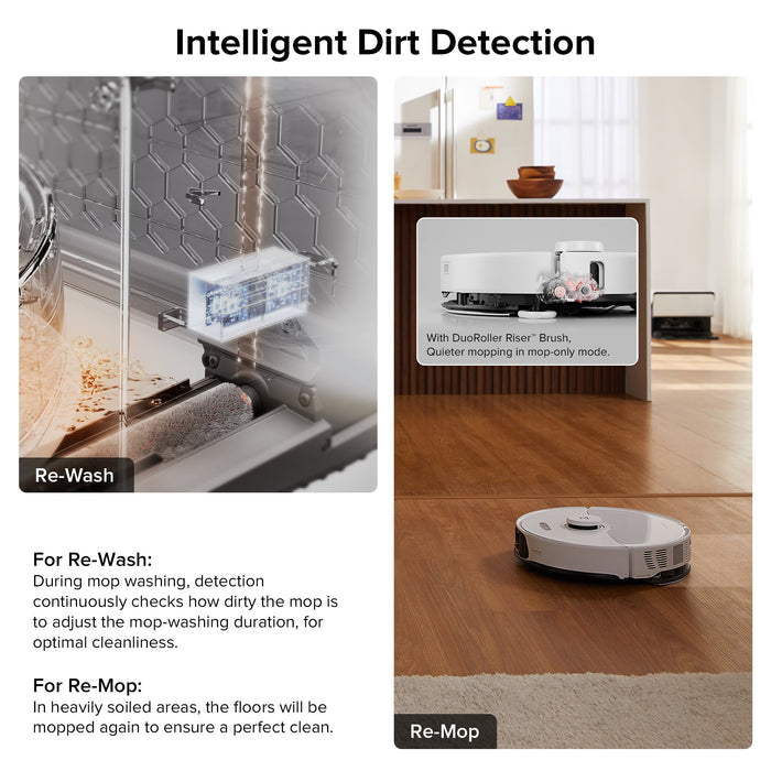 Roborock S8 Max Ultra Robot Vacuum and Mop with Refill & Drainage System