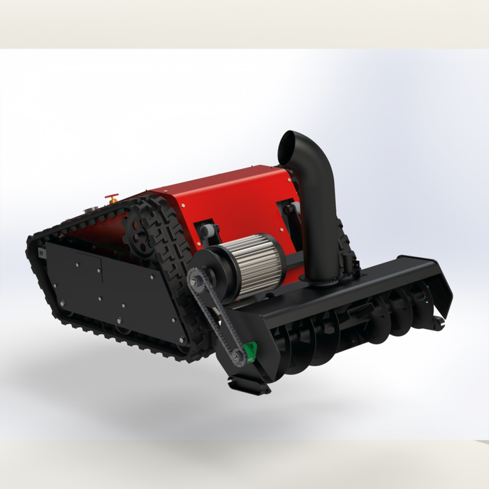 Smart Robotic Snow Blower – Remote Control